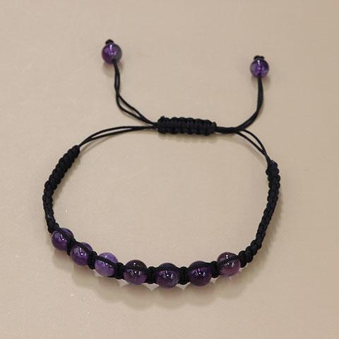 手工编织花纹绳手链首饰加工