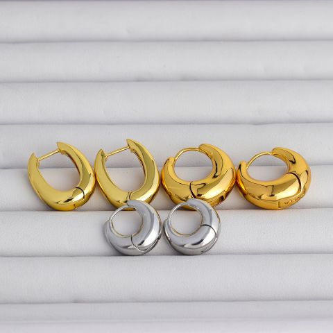 黄铜镀金镀银耳环女士耳环饰品厂