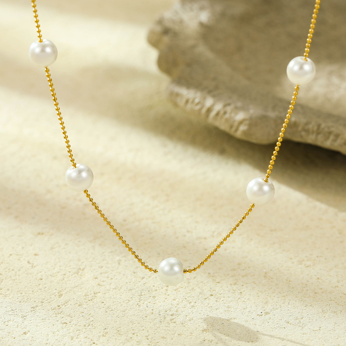 淡水巴洛克珍珠项链